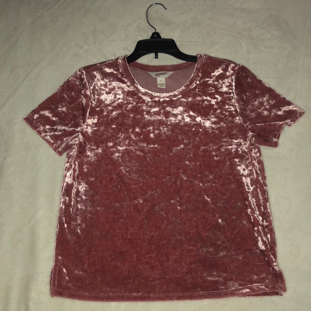 Pink Velvet Top - Picture 3 of 3